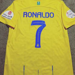 2023/24 Al Nassr Cristiano Ronaldo #7 Home Version Soccer Jersey