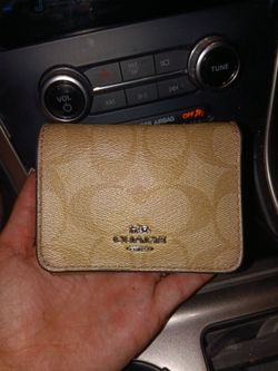 Coach wallet