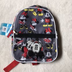 Mickey And Minnie Small Backpack