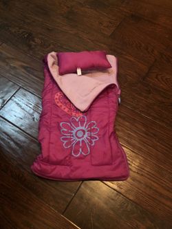 American Girl sleeping bag for dolls
