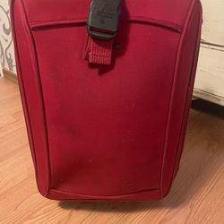 Red Luggage Suitcase