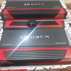 Crunch Amplifiers , 4000 Watts 4ch , 5000 Watts Mono
