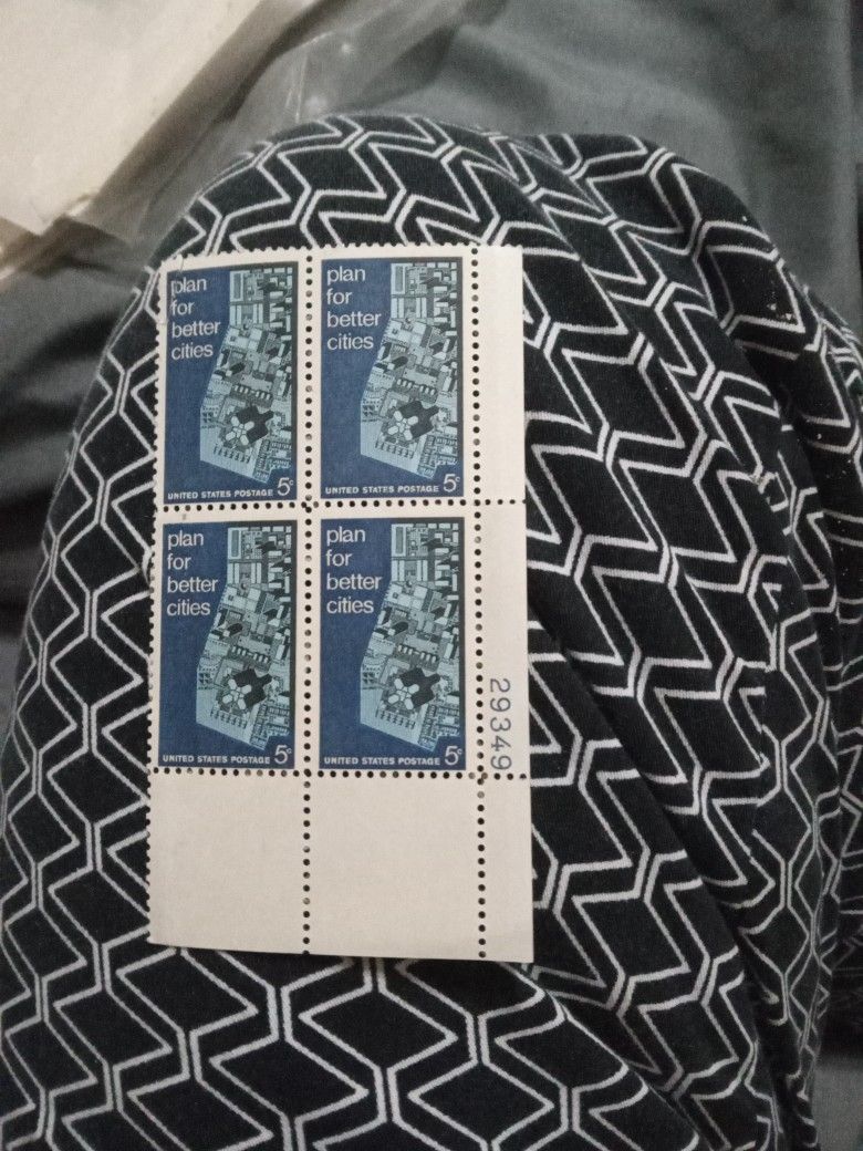 Urban Planning. A 1966 Postage Stamp