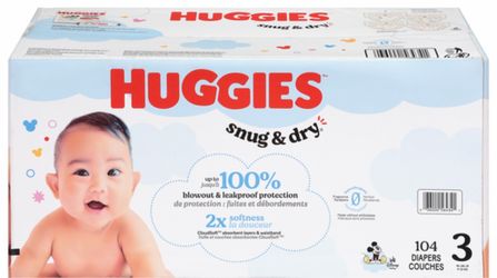 Huggies Snug and Dry size 3