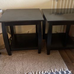 Black End Tables 