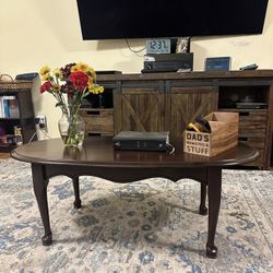 Antique Wooden Coffee Table(restored)