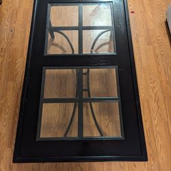 Living Room Table/w removable Glass plates 