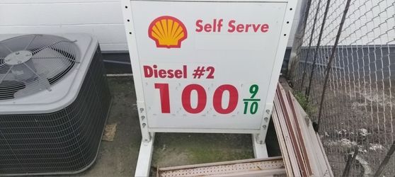 Old Shell Sign
