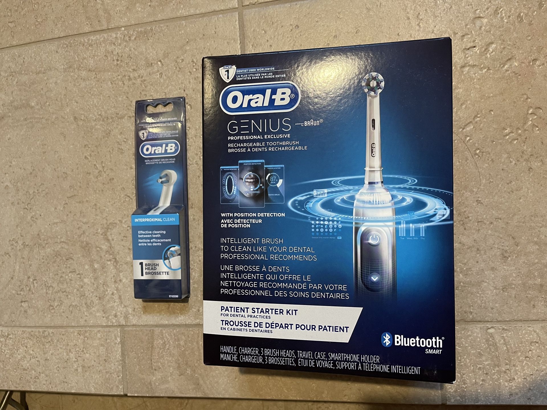 Oral-B Genius Professional Electric Brush With Bluetooth And Extra Brush Head