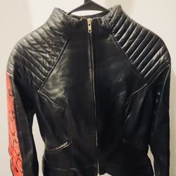 Custom Leather Jacket S/M