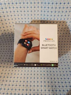 Proscan PBTW191 Smart Watch Bluetooth BP Monitor Wireless Charging 45mm