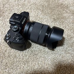 Sony  a7iii Mirrorless Camera + Kit Lens
