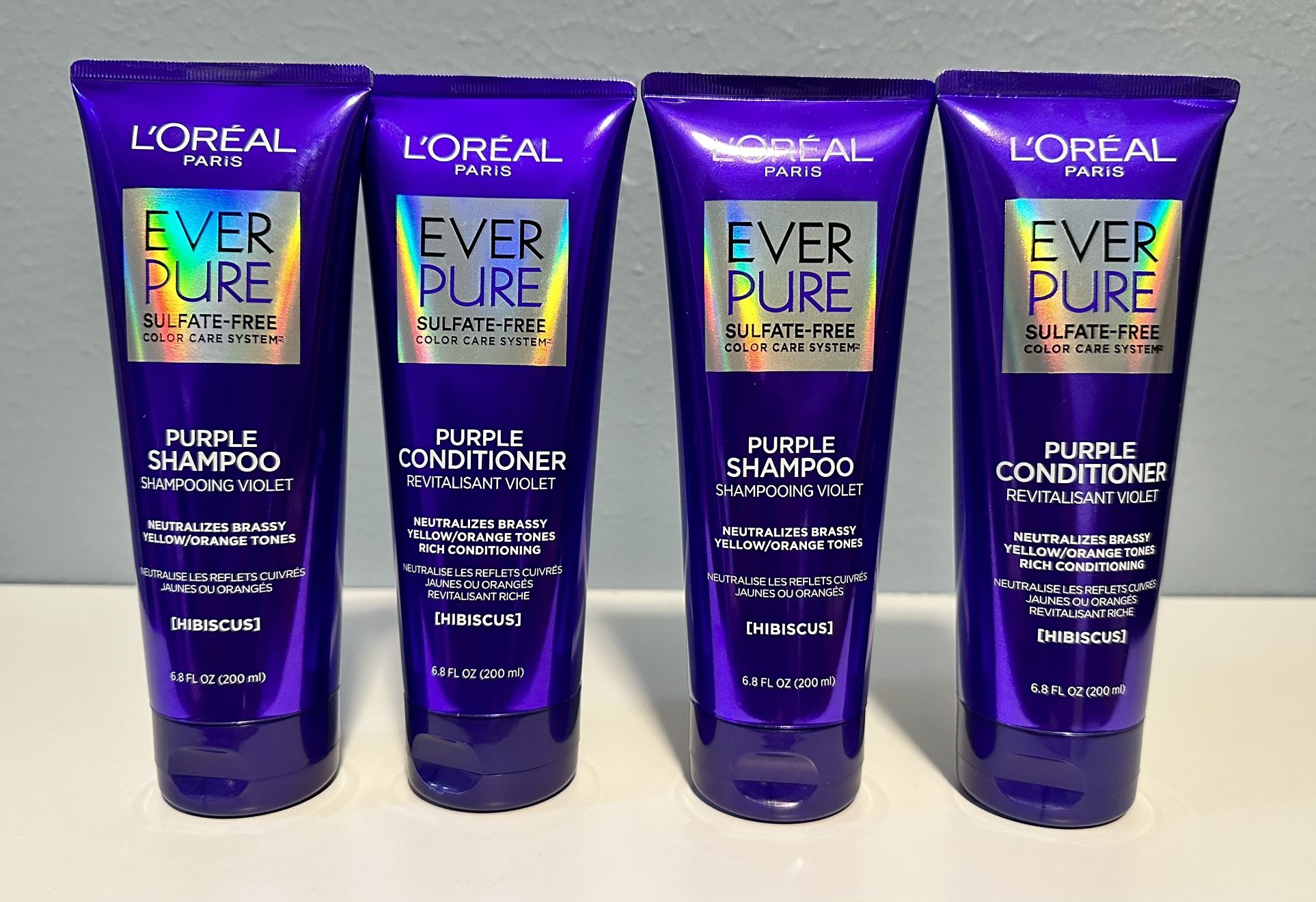 L’oreal Purple Shampoo& Conditioners $22 Only