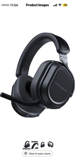 Turtle Beach Stealth 700 Wireless Gaming Headset for Xbox, PS5, PC, Mobile Xbox Series X|S, Xbox One, PlayStation, Multiplatform, Bluetooth, 60mm Dual