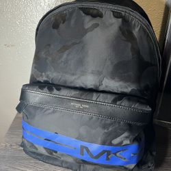Men’s  Black Cameo MK Backpack 