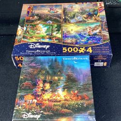 Disney Thomas Kinkade Puzzles