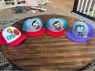 🔥 Set of 4 Children’s Hats DC NEW