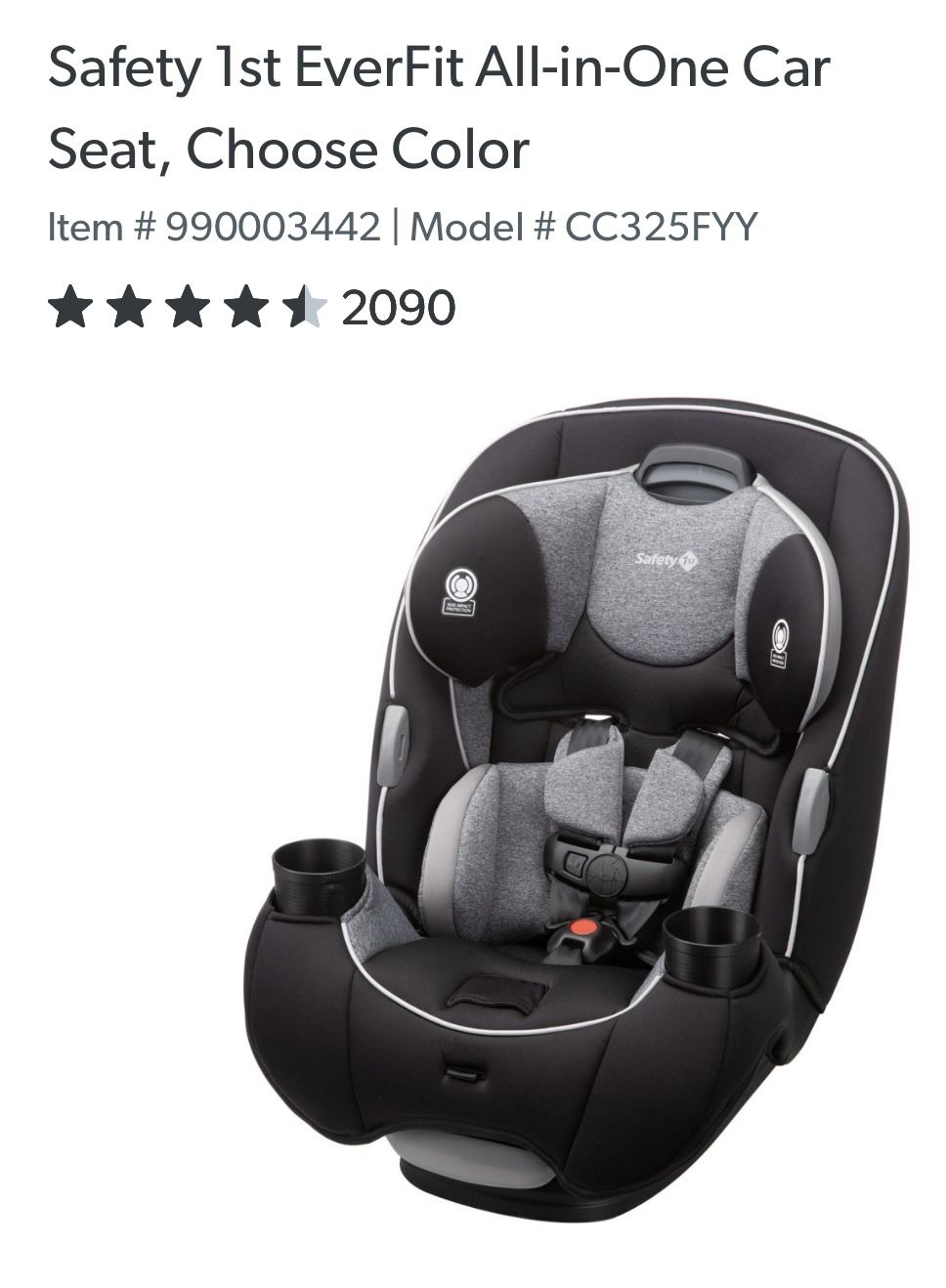 Safety 1st Convertible Car seat