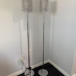 Silver Floor Lamps