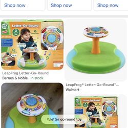 Leap Frog Letter Go Round Toy