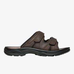 Propet Mens Vero Slide Casual Sandals Casual - Brown Size 13 XX