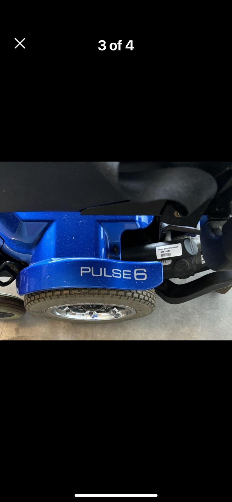 Quickie Scooter / New Batteries With Portable Ramp