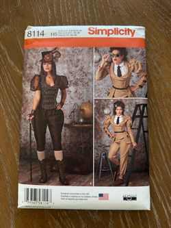 Costume simplicity pattern
