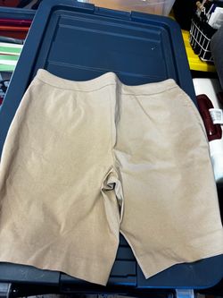 Beige Bermuda Shorts