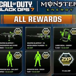 Black Ops 7 x Monster Energy Full Set