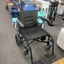 New Lightweight Foldable Electric Wheelchair Power Motorized Wheelchair