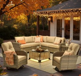 Patio furniture set outdoor new in the box