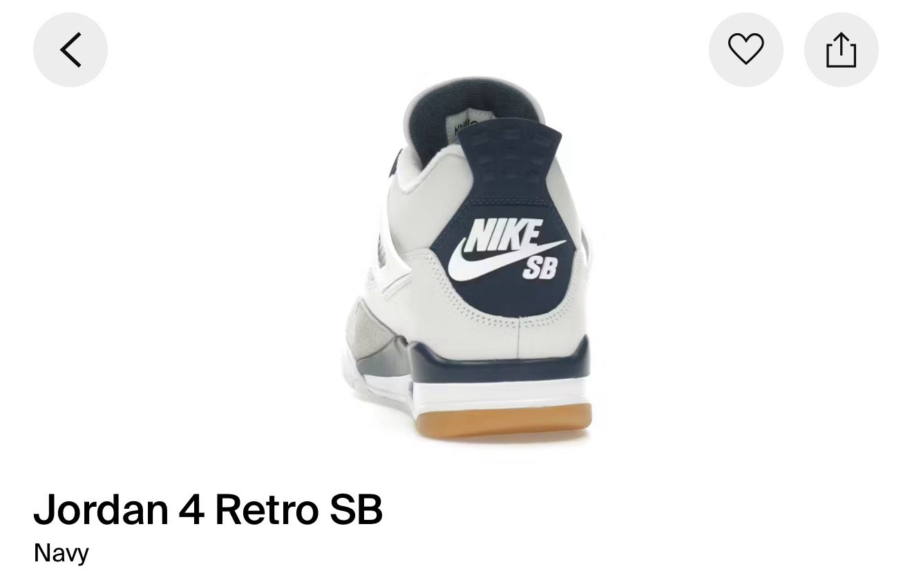 Jordan 4 Retro SB