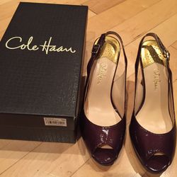 WOMENS Cole Haan Size 7-1/2 B LIKE NEW WITH BOX