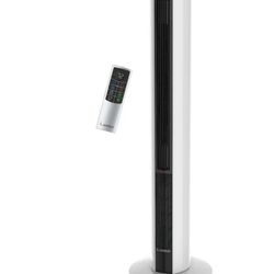 Lasko 42" 1500W All Season Tower Fan & Space Heater White, FH500