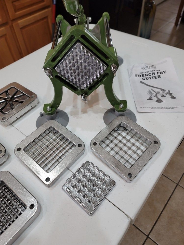 Commercial French Fry Cutter Combo