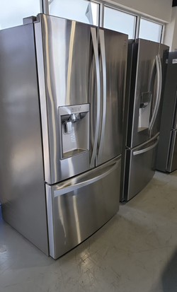 Kenmore 3 Door Stainless Steel Refrigerator Fridge
