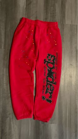 Red Sp5der Sweatpants
