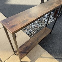Small Console Type Table