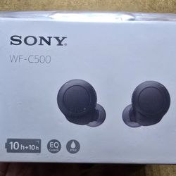 Sony Wireless Earbuds And Pod