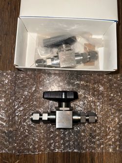 Swagelok Stainless Steel 3-Piece High Pressure Ball Valve