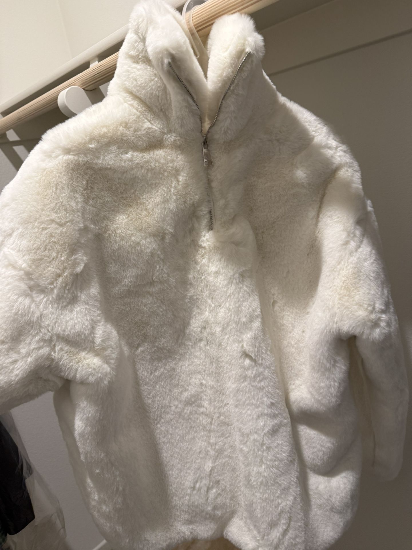 Rabbit fur sweatshirt for Women