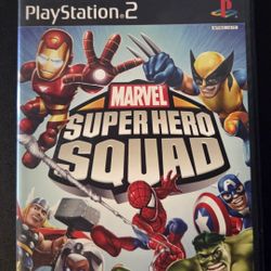 Play Station 2 Video Game- Marvel Super Hero Squad