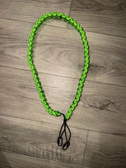 Braided Paracord Lunch Box Strap with Carabiner Clip