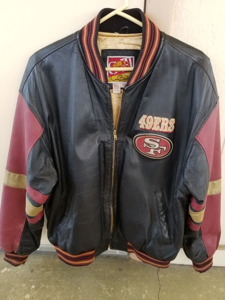 49ers Leather Jacket