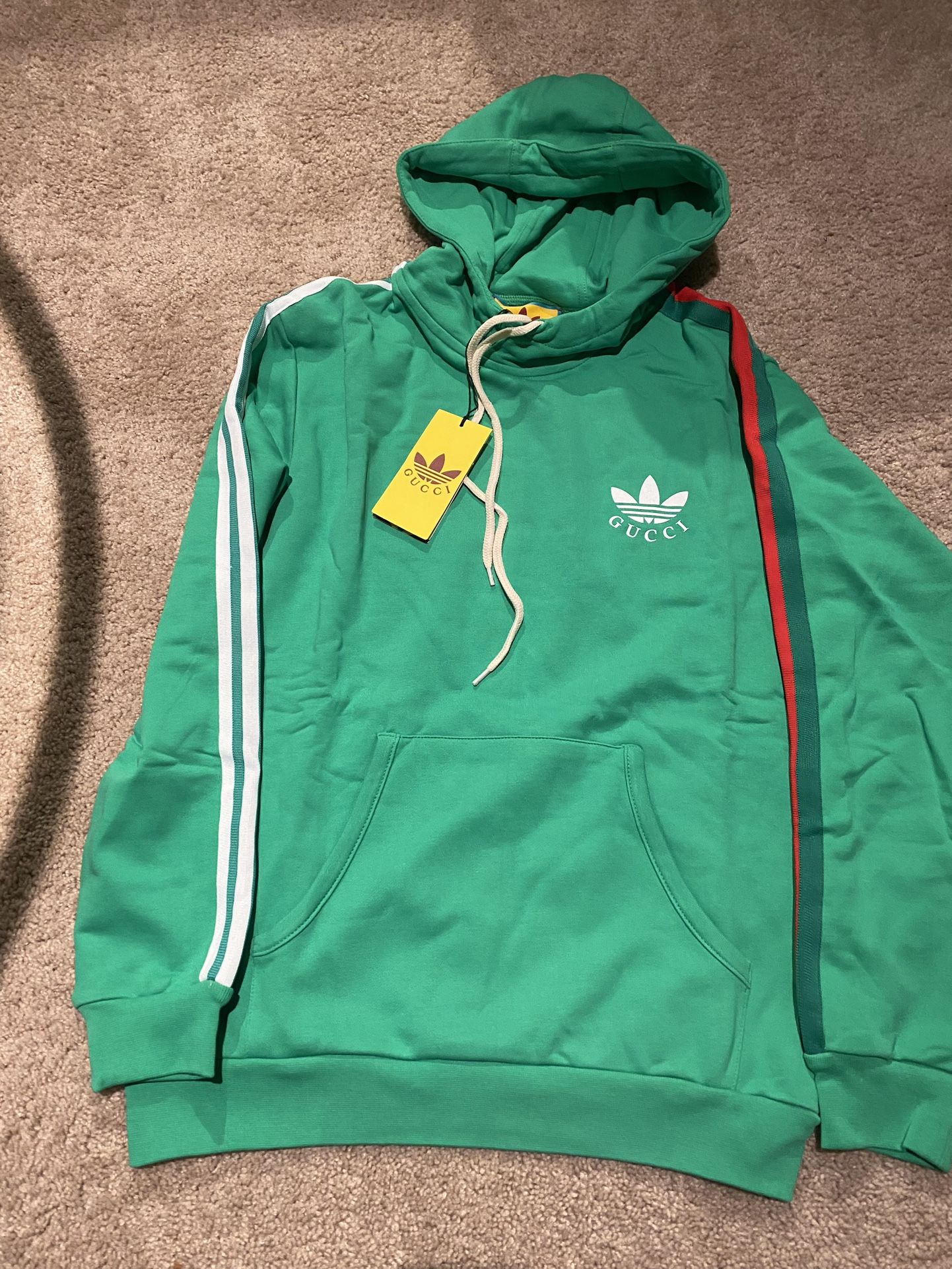 Brand New Gucci Adidas Hoodie