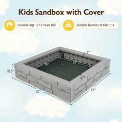 NEW 4’x4’ sandbox