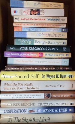 Wayne dyer books $7 - $10 each
