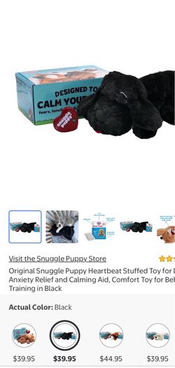 Snuggle Puppy Heartbeat Stuffed Toy