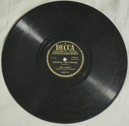 1940's Decca Records 10" 79 RPM Shellac Record (Catalog 23311) 