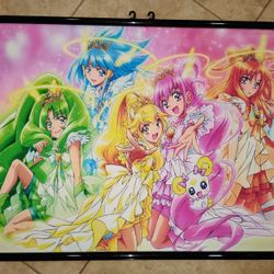 Anime Precure Wall Scroll New 